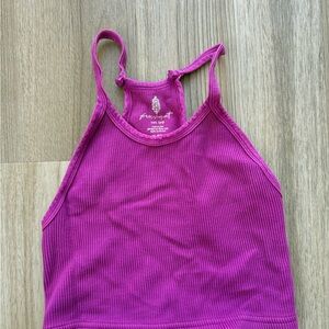 Free People Magenta Sports Bra